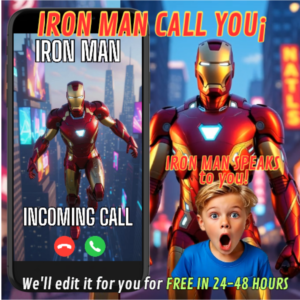 ironman birthday invitation