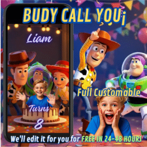 toy story birthday invitation