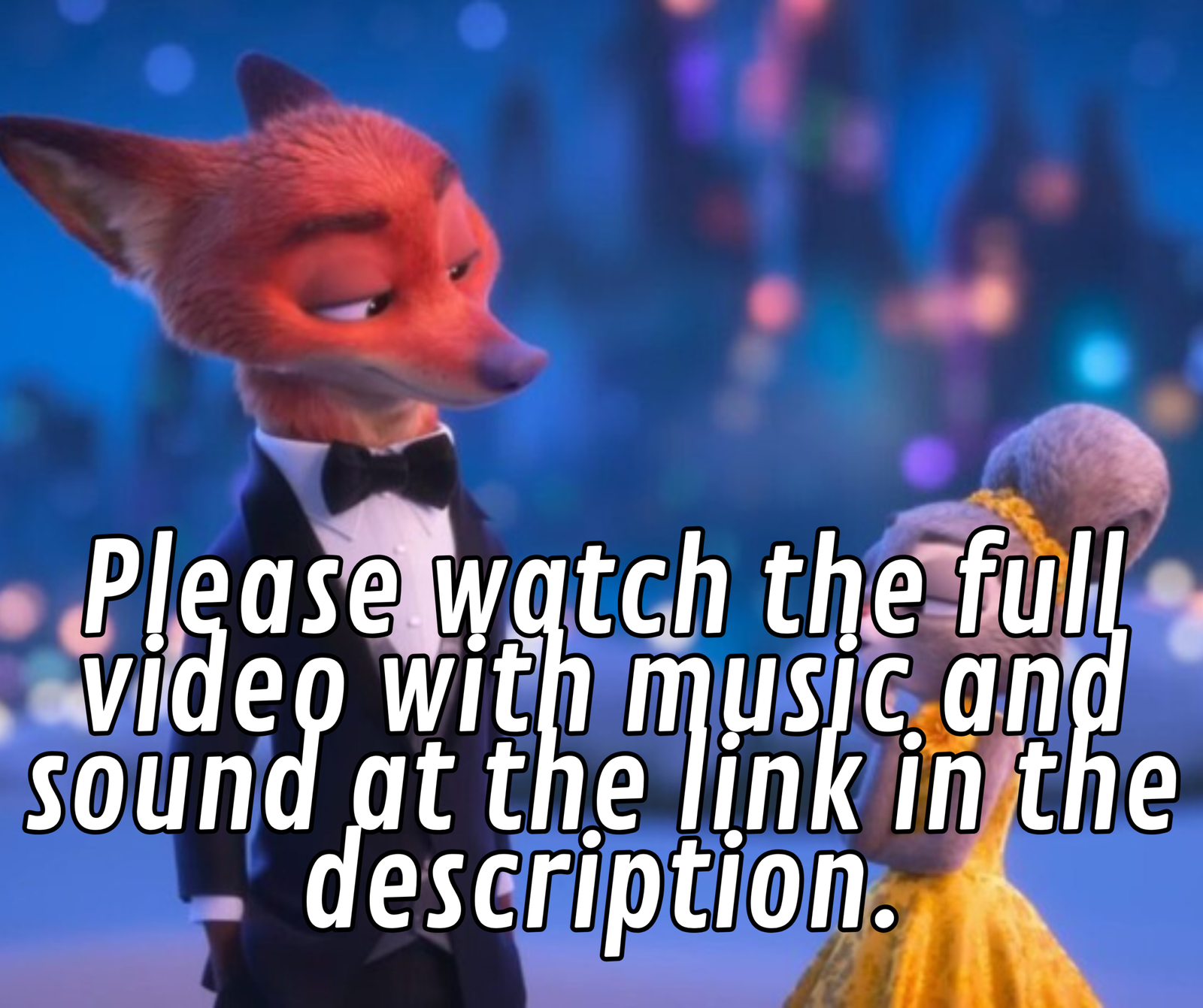 zootopia birthday invitation