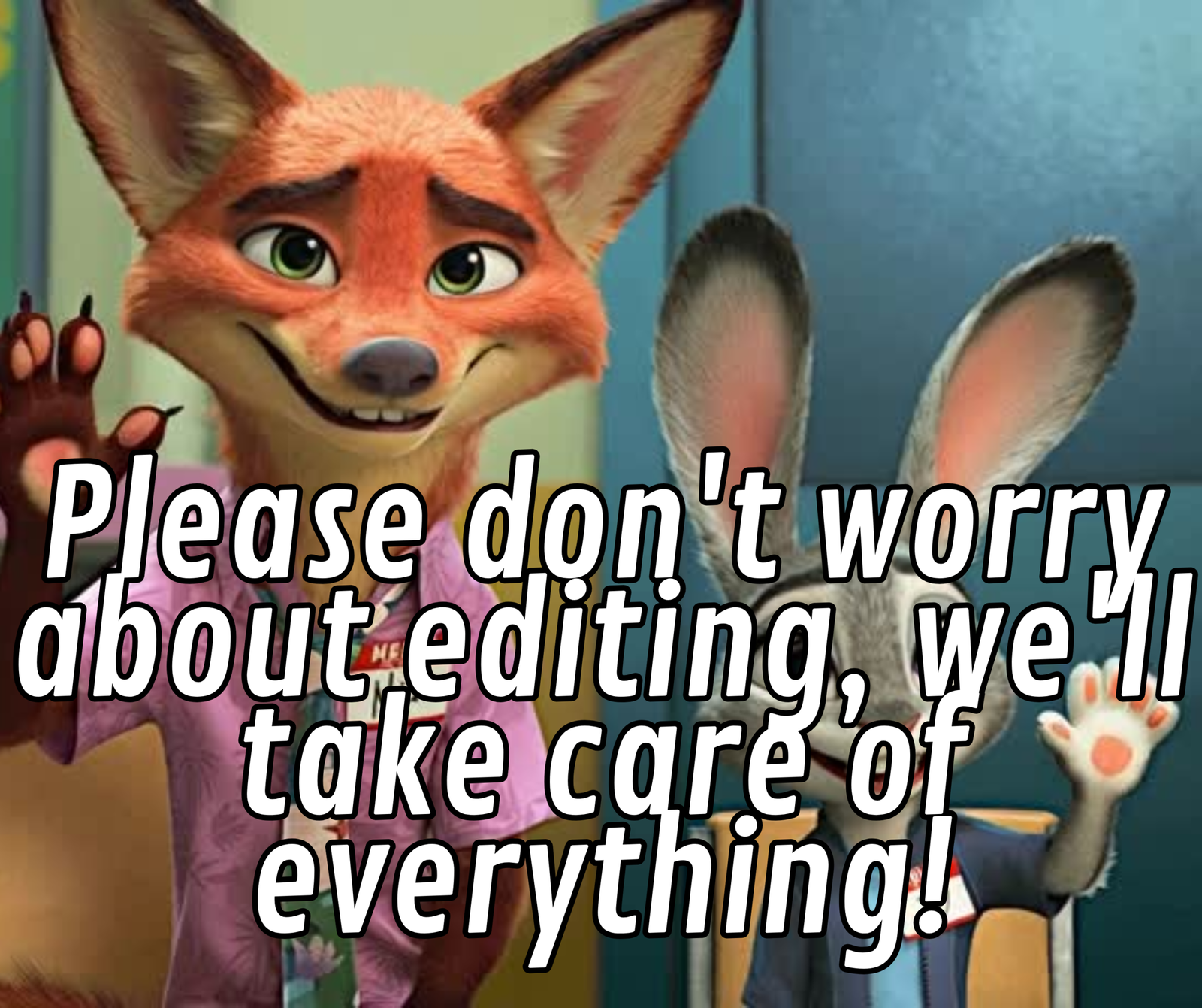 zootopia birthday invitation