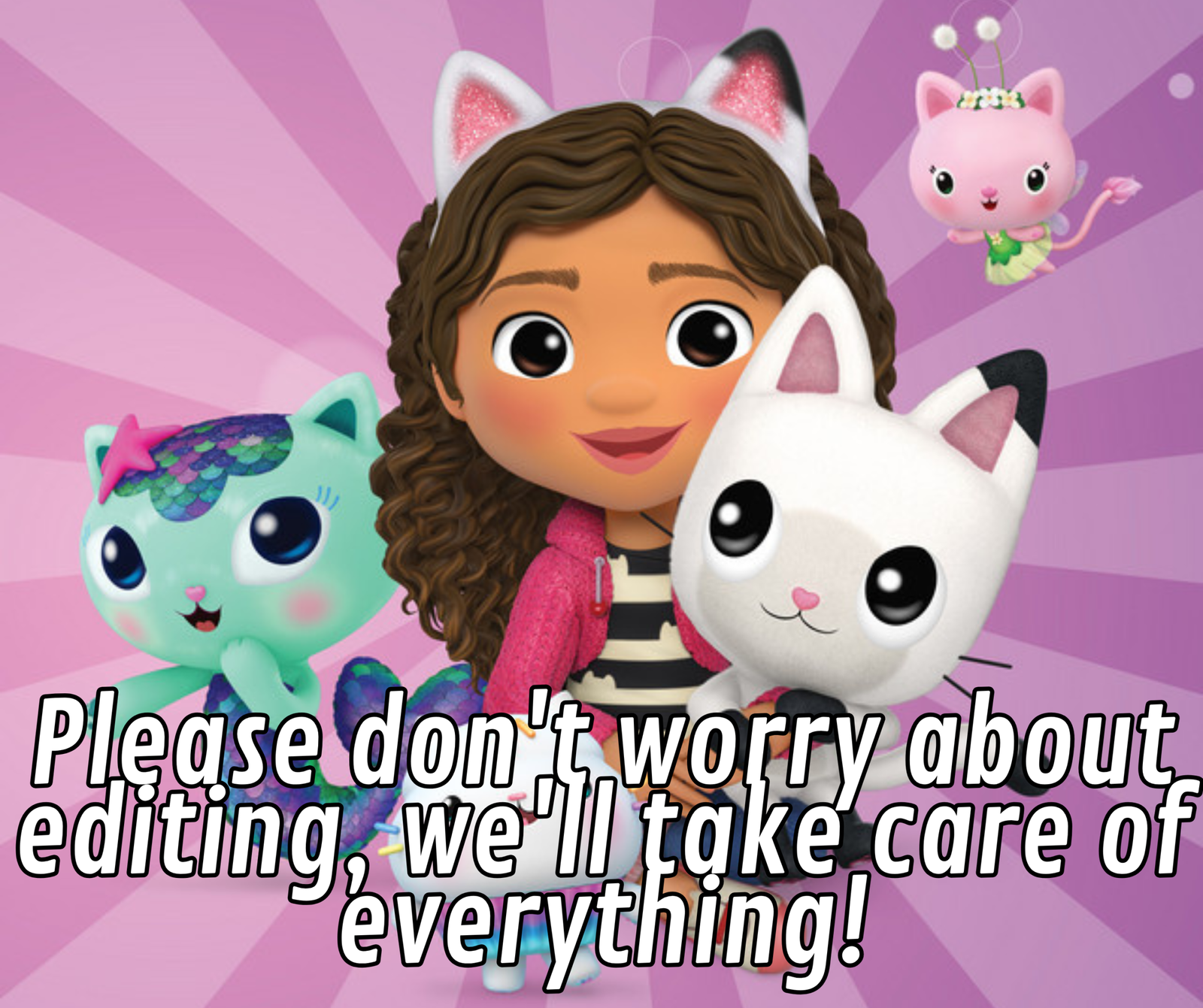 gabbydollhouse birthday invitation