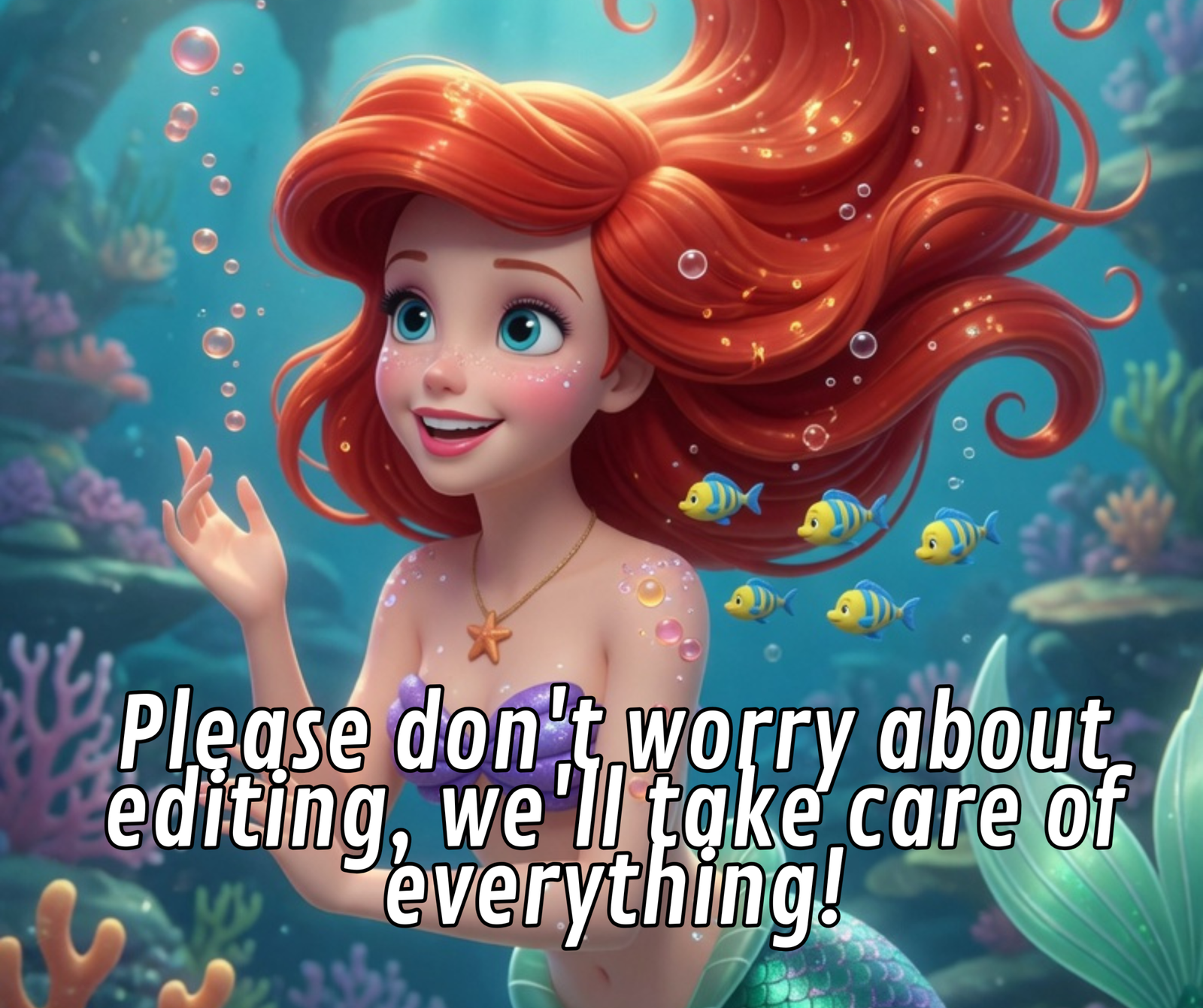 Mermaid birthday invitation - Image 4