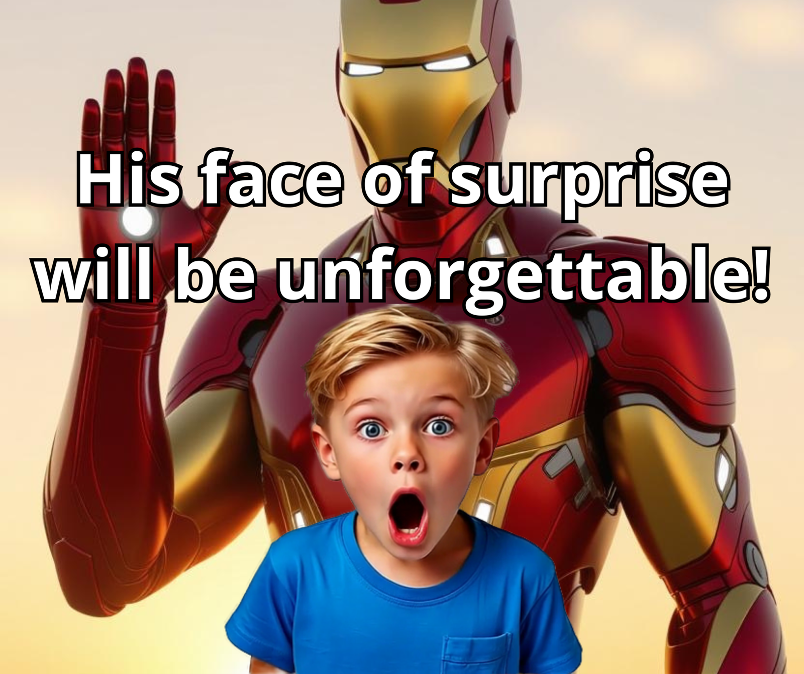 ironman birthday invitation