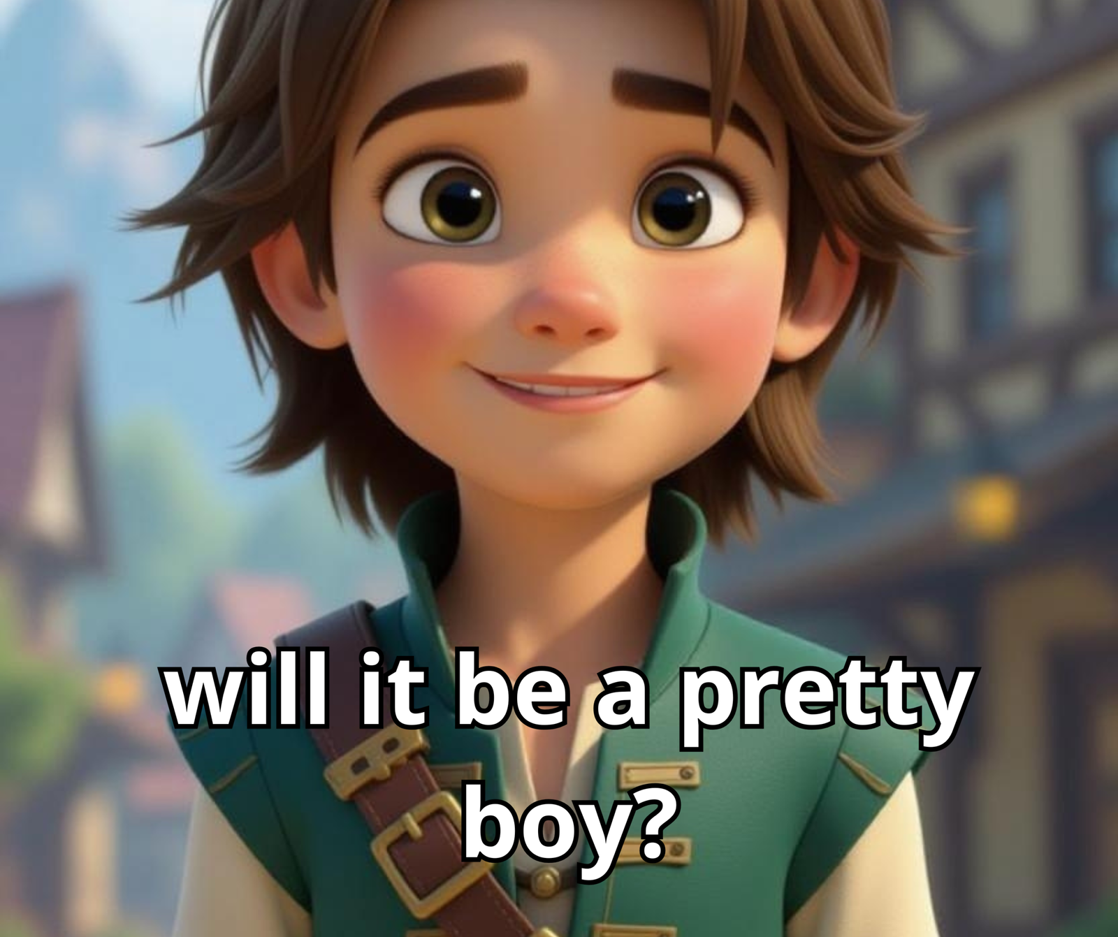 rapunzel gender reveal invitation