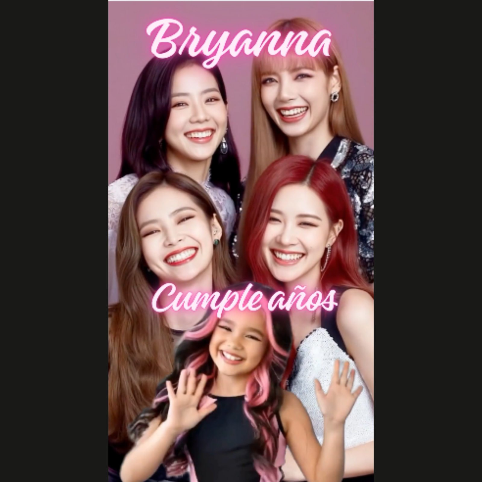 Black Pink Invitation - Image 2