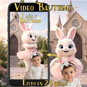 Ballet Bunny Baptism Video